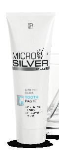 ANTIBAKTEERINEN HOITO MICROSILVER PLUS hammastahna 75 ml Herkät hampaat ja ikenet Ehkäisee kariesta ja plakkia Ehkäisee ientulehdusta ja parodontiittiä Mineraali hydroksiapatiitti vahvistaa kiillettä