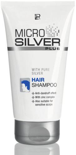 ANTIBAKTEERINEN HOITO MICROSILVER PLUS hilseshampoo 150 ml Hilseily ja ärtynyt päänahka Kolminkertainen vaikutus: antibakteerinen, säätelevä ja tasapainottava Torjuu hilsettä ja estää hilseen