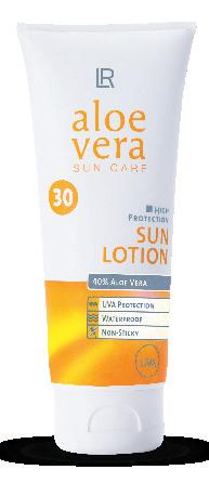 ALOE VERA AURINKOVOITEET Aloe Vera Sun Lotion SPF 30 100 ml Aloe Vera Sun Gel Cream SPF 20 100 ml Tehokas UVA-/UVB-suoja, SPF 30 Ei jätä ihoa tahmeaksi Vedenkestävä Vaalealle ja kevyesti