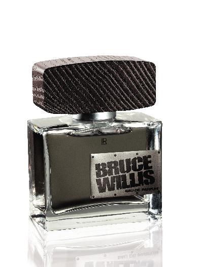 MIESTEN TUOKSUT STARS Bruce Willis 50 ml TUOKSUPERHE puinen vihreä elegantti PÄÄTUOKSU greippi, appelsiini SYDÄNTUOKSU pippuri, kurjenpolven lehdet POHJATUOKSU setripuu, vetiver, bentsoe TÄHTITUOKSU