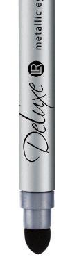 DELUXE SILMÄT Velvet Violet Metallic Eyeliner 0,37 g Moonlight Silver Satin Brown Gorgeous Grey Vedenkestävä, metallinen, pehmeä koostumus Kynän päässä irrotettava teroitin ja integroitu