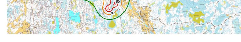 sensitive area Noise calculation