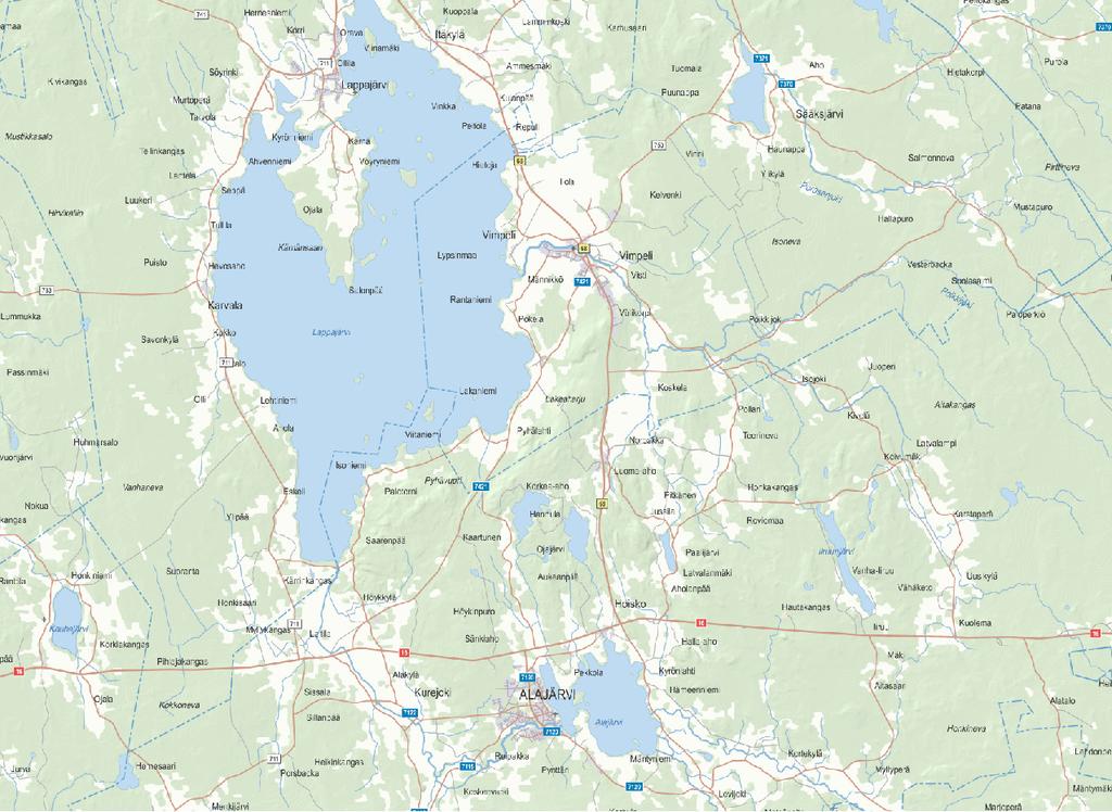 Vimpelissä nykytilanne noudattelee samaa kaavaa kuin Soinissa. Myös toimenpideehdotus on samankaltainen Soinin kanssa.