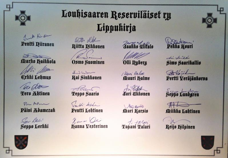 Louhisaaren Reserviläiset ry Sivu 9 /
