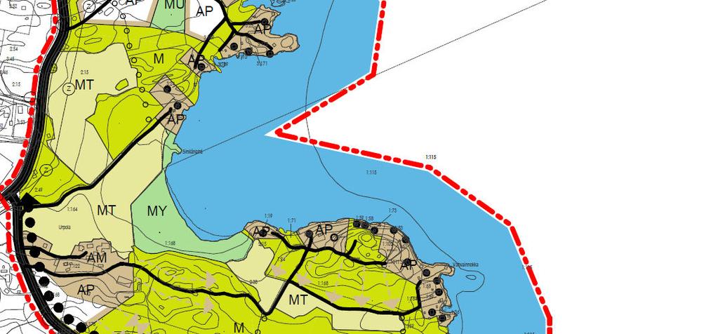 olevan rakennusjärjestyksen mukaisesti. Kaikilla tonteilla rakennusoikeus on kuitenkin vähintään 120 ke-m2.