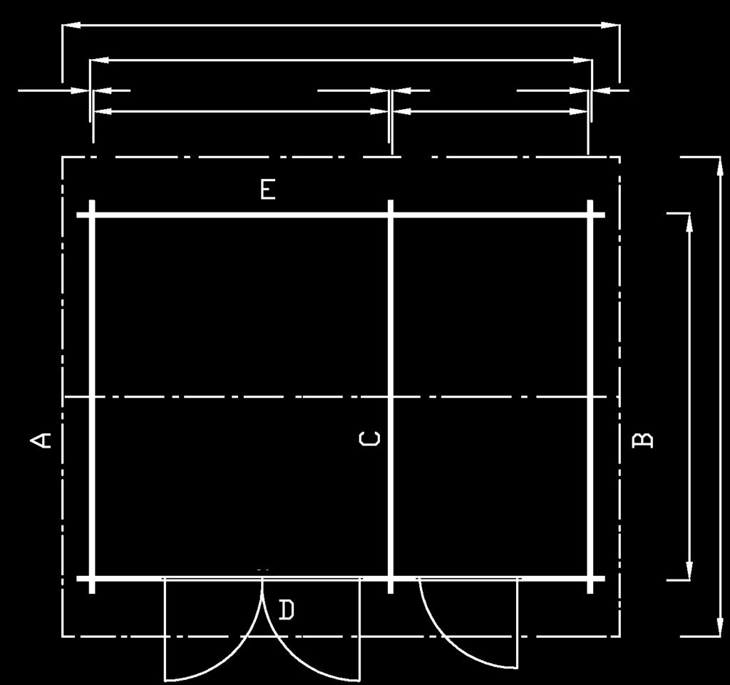 Lillevilla 54 4100 mm x 3000 mm