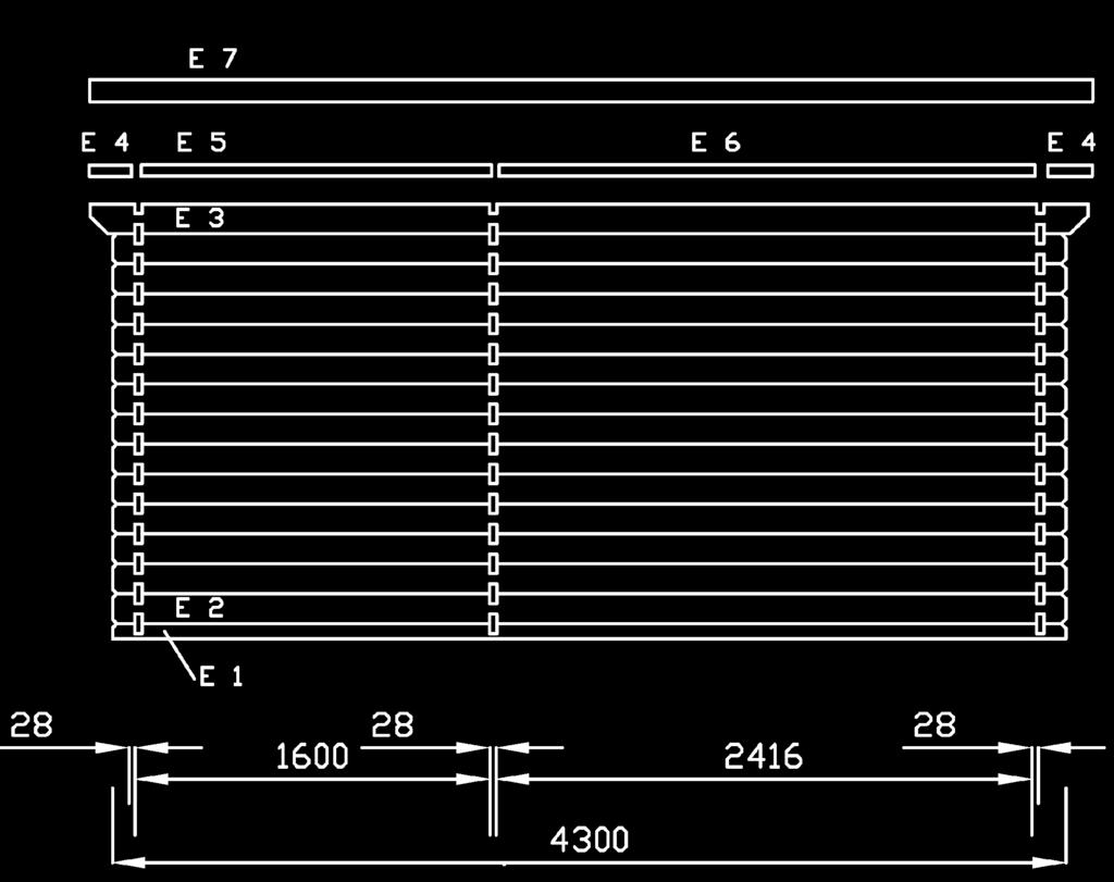 Lillevilla 54 4100 mm x 3000 mm 28 mm 215mm 200mm