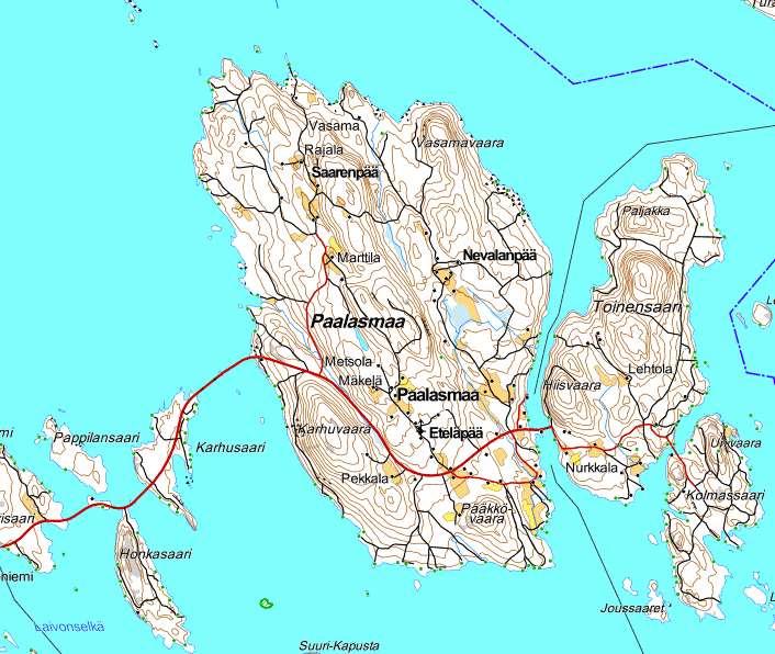 PIELISEN RANTAOSAYLEISKAAVAN MUUTOS Suunnittelu Haltilahti 6 1. PERUSTIEDOT JA SUUNNITTELUTILANNE 1.