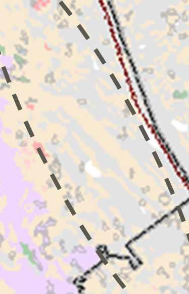 Hankealueen länsipuolella, noin kolmen kilometrin päässä virtaa Lestijoki, joka kaartuu hankealueen sisäpuolelle Paukanevan kohdalla.
