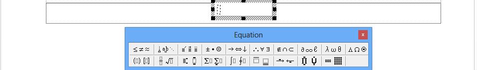 Matemaattisten kaavojen kirjoittaminen Harjoitustiedostot: Kuvan-muokkaus.docx Word:ssa on useita objektiohjelmia. Matemaattisten kaavojen kirjoittamiseen on Microsoft Equation 3.0 (Microsoft Kaava 3.