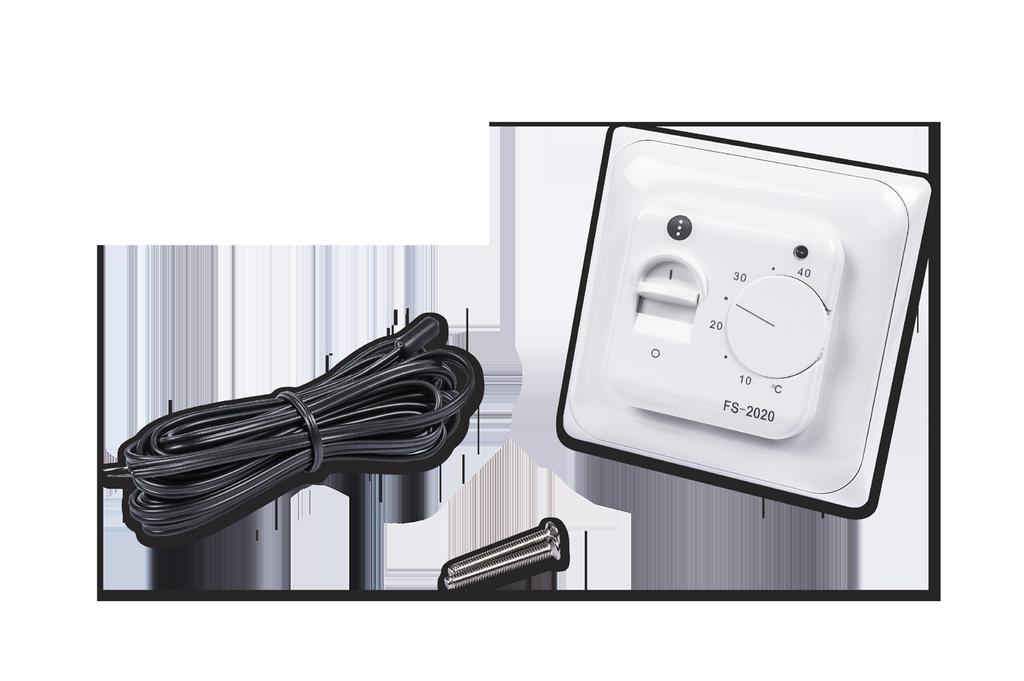 KÄYTTÖKOHTEET Lattialämmityksen ohjaus PST FS-2020 on elektroninen