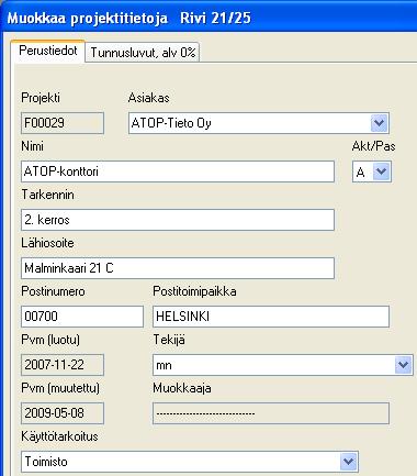 Ei toimi jos projekti auki.