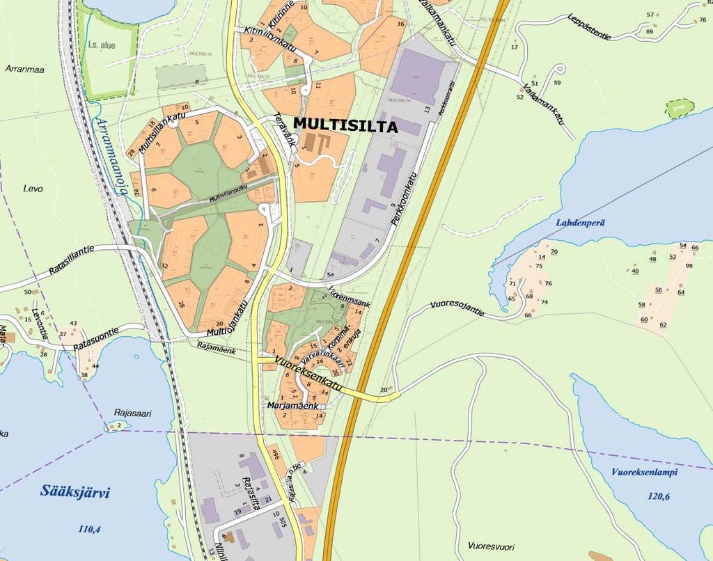 1. Yleistä Tämä selvitys käsittelee Tampereen (837) Multisillan (325) korttelin 6525 tontin 1 ja asemakaava alueen 8629 hulevesien hallintaa.