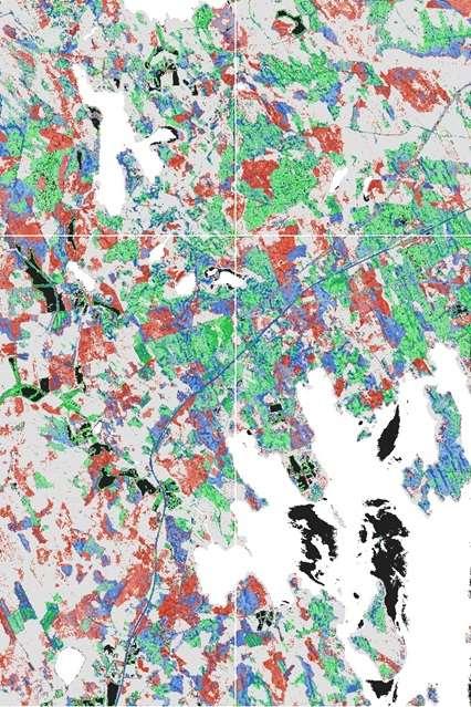 QGIS:llä tehty analyysi