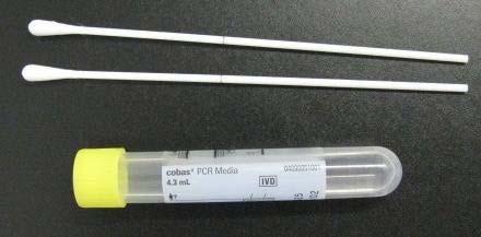 huoneenlämmössä 24 h 1 Chlamydia/Gc NhO PCR Female Swab Sample packet (Cobas PCR