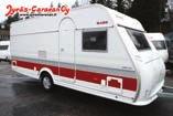 Sevilla. Dethleffs Nomad 560 RET 36.970 4 1702kg 1800kg 2016. Tyylikäs Nomad takavessalla ja erillisvuoteilla!