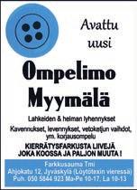 Apuun tuli ilmastointiteippi ja tikan pahat aikeet epäonnistuivat ja tiaisten pesintä onnistui. Naiset 1. Marjo Karhulahti 2. Suvi Keskinen 3. Sinikka Lindlöf Miehet 1. Timo Keskinen 2.