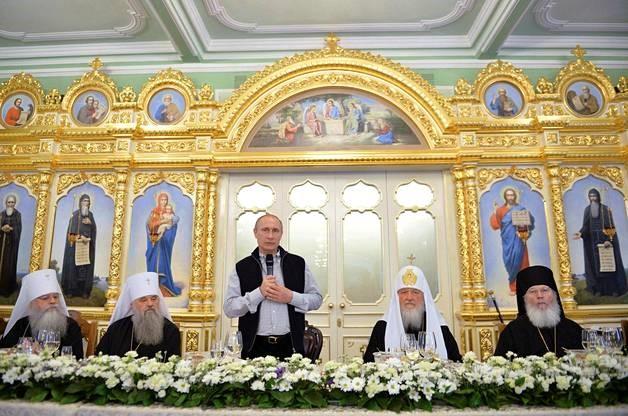 Venäjän presidentti Vladimir Putin vieraili maanantaina 11.7.2016 Valamon luostarissa Venäjän Karjalassa. Vierailusta kerrotaan Kremlin verkkosivuilla.