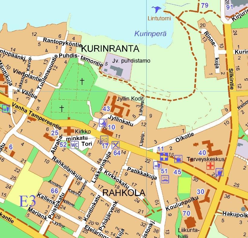 1. SUUNNITTELUALUE Suunnittelualue sijaitsee Ikaalisten keskustassa Oikotien ja Vanhan