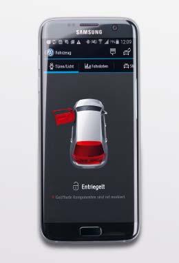 1) Car-Net Security & Service -palveluiden käyttö edellyttää erillisen sopimuksen solmimista Volkswagen AG:n kanssa.
