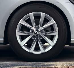 Volkswagen-jälleenmyyjältä) 01 16" kevytmetallivanne Hita H