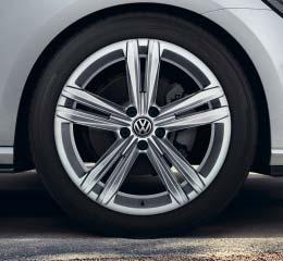 ¹), Volkswagen-lisävaruste L 10 18" kevytmetallivanne