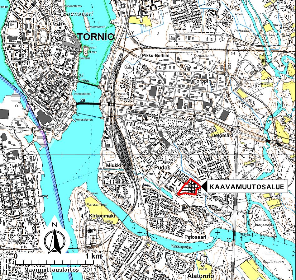 TORNION KAUPUNKI Tekniset palvelut Kaupunkirakenne 28.5.