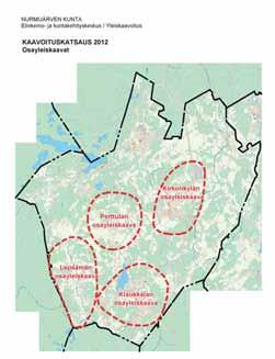 Klaukkalan osayleiskaavaluonnos on laadittu vuoden 2011 aikana ottaen huomioon Klaukkalan ohikulkutielle suunniteltava uusi linjaus ja sen vaikutukset maankäyttöön ja alemmanasteiseen tieverkkoon.