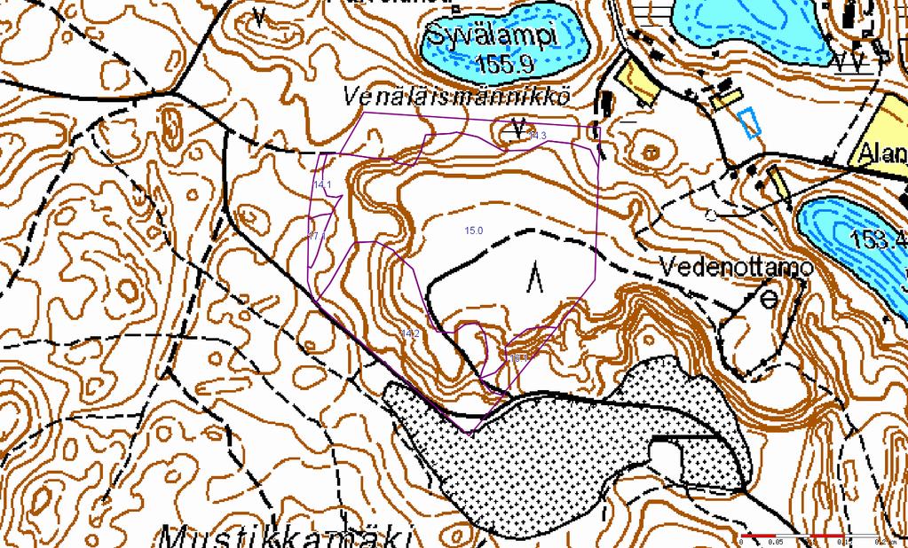 UPM Metsäsuunnitelma - Peruskartta Tulostettu 20.6.