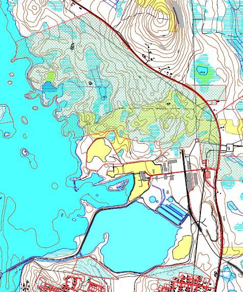 FCG SUUNNITTELU JA TEKNIIKKA OY Kaavaselostus 12 (94) 2.4 Maanomistus Alueen suurin maanomistaja on Kemijärven kaupunki, joka on hankkinut omistukseensa maa-alueita kaava-alueen pohjoisosista.