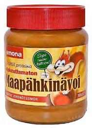Erinomainen proteiinin ja kuidun lähde ilman lisäaineita.
