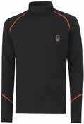 PALOA HIDASTAVA 75069 FAKSE LS POLO BLACK XS-4XL 48,5% Wool, 48,5% Viscose, 3% Inox - 220 g/m² Kuumuus- ja palosuojaus EN ISO 11612 A1, B1, C1 Valokaarisuoja EN IEC 61482, luokka 1 (4 ka) Staattisen