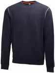 HELLY HANSEN WORKWEAR 2017 79026 OXFORD SWEATER 530 RACER BLUE, 590 NAVY, 950 GREY MELANGE, BLACK 100%