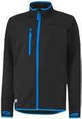 mukavuutta 590 290 130 970 72048 BARNABY JACKET 999 BLACK/DARK GREY X 100% Polyester - 269 g/m² 100
