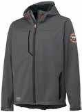 -kangas Teipatut saumat Irrotettava huppu Kiristysnauha hupussa 74012 LEON JACKET