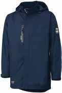590 970 71045 HAAG PARKA 590 NAVY, BLACK 100% Polyester - 145 g/m² Vedenpitävyys/hengittävyys EN 343, luokka 3/3 100 %