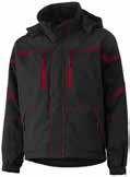 HELLY HANSEN WORKWEAR 2017 71450 ARCTIC PANT BLACK C44-C64 Lining: 100% Polyamide Primaloft Black insulation- 80g, 100g upper back piece EN 343, luokka 3/1 EN 342 0,348 m2 K/W (2,2 clo) Helly Tech