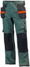 CHELSEA CONCEPT 76441 CHELSEA CONSTRUCTION PANT 559 COBALT/BLACK, 802 BLACK/RACER BLUE, 979 DARK GREY /BLACK, 999 BLACK/CHARCOAL C44-C64, D96-D116 79% Cotton, 21% Polyester - 295 g/m² 999 979 802 559