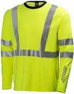 HELLY HANSEN WORKWEAR 2017 75019 ESBJERG POLO ZIP 260 EN20471 ORANGE, 360 EN20471 YELLOW S-4XL HH Active 54% Polyester 46% Polypropylene Helly Hansenin uusi EN ISO 20471 -sertiioitu Lifa -aluspaita,