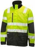HUOMIOVAATTEET 76275 YORK JACKET 369 EN ISO 20471 YELLOW/CHARCOAL X 87% Polyester, 13% Cotton 315g/sm Huomiovaate EN ISO 20471, luokka 3 (ko oissa XS S luokka 2) 87 % polyesteriä, 13 % puuvillaa 315