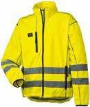 Kontrastiväri 100 % Oxford-nailonia, 35 % puuvillaa 140 g/m² Vedenpitävä, tuulenpitävä ja hengittävä Helly Tech -kangas Teipatut saumat 369 74005 VITORIA JACKET 260 EN471 ORANGE,