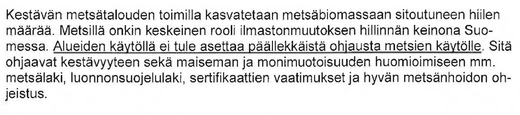 Metsäkeskus luonnonvarojen kestävää hyödyntämistä.