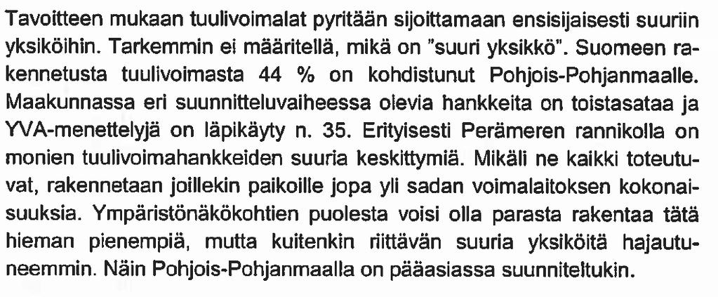 Pohjois-Pohjanmaa ELY Helsingin HO GTK Fingrid Metsähallitus JÄRJESTÖT Päätösluonnoksen kappaleessa 3.