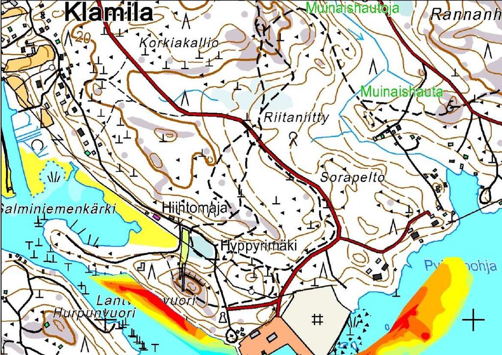 Kuva 3. Luodatun alueen syvyysprofiili. VIITTEET Valley R. D., Johnson, M. B., Dustin, D.