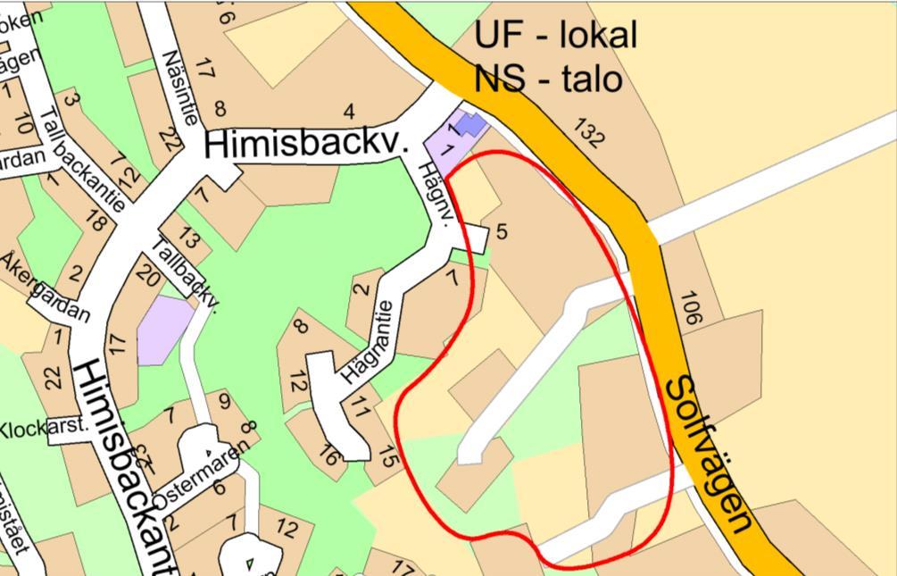 2/7 Asemakaava-alue sijaitsee Sulvalla noin 20 kilometriä kuntakeskuksesta etelään Sulvantien länsipuolella ja nuorisoseurantalon eteläpuolella.