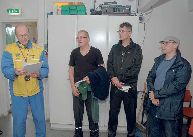 10 Reservin kunto testattiin Myllykoskella ma 21.8.2017 Kymenlaakson reservin kuntotestiin Myllykoskella osallistui 9 aktiivia. Sateisen sään epäiltiin vaikuttaneen osallistujien määrään.