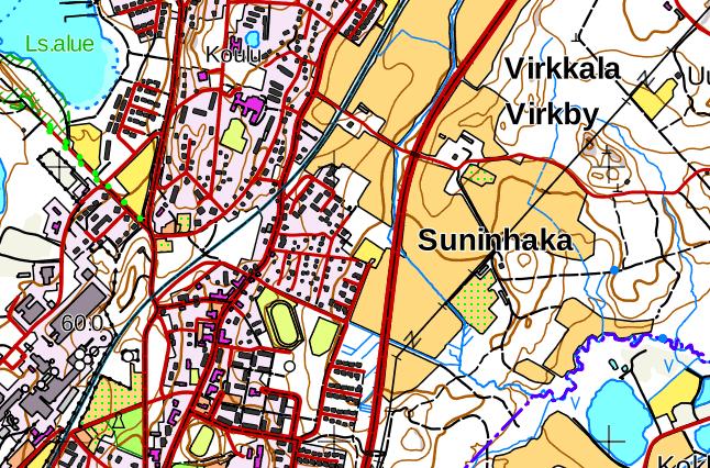 2 (9) 1 Työn tavoite Työn tavoitteena oli tehdä maaperän pilaantuneisuusselvitys Lohjan kaupungin Virkkalassa, Suninhaan alueella.