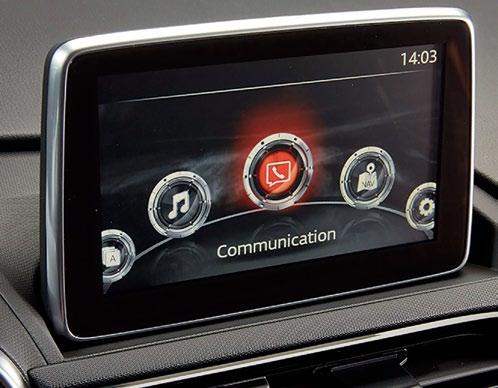 päällyste Mazdan äänentoistojärjestelmä 6 kaiuttimella ja 2.