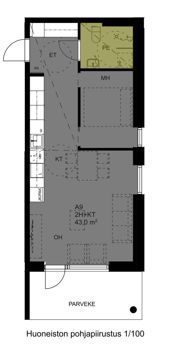 A19 4 A26 5 A33 6 Asunnon