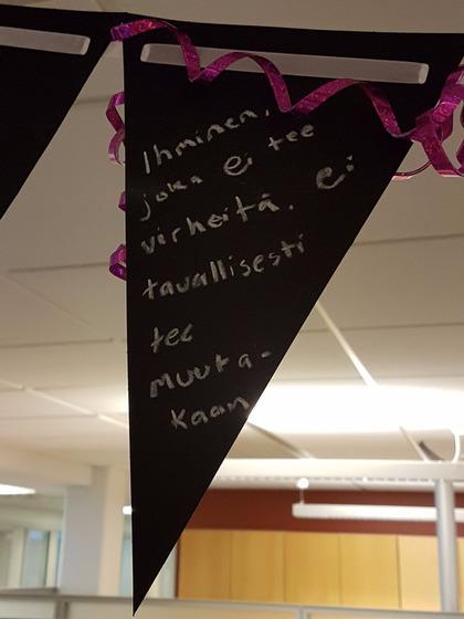 Laskutustiimille "hyvä työyhteisö" -palkinto Jyväskylän kaupungilla on tapana ilmiantojen perusteella palkita hyviä työyhteisöjä.